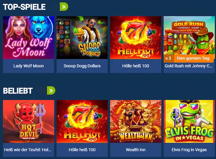 WirWetten games